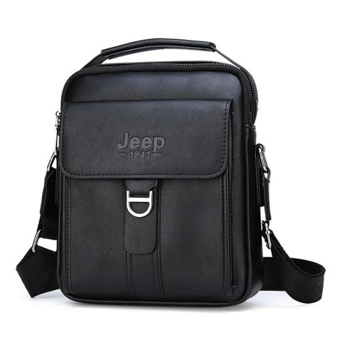 Bolsa de Couro JEEP de Ombro Tiracolo Tranversal .